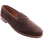 Alden Shoes Men's Leisure Penny Loafer 6224L Humus Suede - Main Image