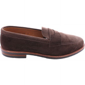 Alden Shoes Men's Leisure Penny Loafer 6224L Humus Suede - Outer Side