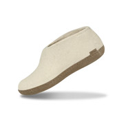 Glerups Unisex Felt Shoes A-03 White - Main Image