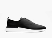 Wolf and Shepherd Men's Crossover Longwing WS-F19-SJ01 Black-White - Main Image