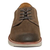 Johnston Murphy Men's Upton Plain Toe 20-4340 Dark Brown Nubuck - Image 7