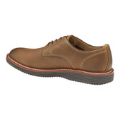 Johnston Murphy Men's Upton Plain Toe 20-4338 Tan Oiled Full Grain - Top