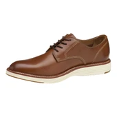 Johnston Murphy Men's Upton Plain Toe 20-3520 Tan Full Grain - Image 5