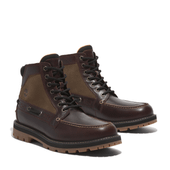 Timberland Men's Britton Road Moc-Toe Boot TB0A697HEIW Burgundy Full Grain - Image 5
