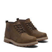 Timberland Men's Britton Road Waterproof Chukka Boot TB0A69TWEM6 Rust Full Grain - Image 4