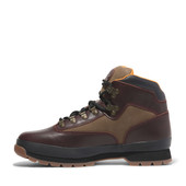 Timberland Men's Euro Hiker Mid Lace-Up Boot TB0A2P27EIW Burgundy Full Grain - Image 6