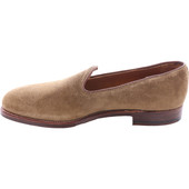 Alden Men's D2110F Pump Loafer Snuff Suede - Inside