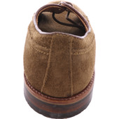 Alden 735L 3-Eye Mocc Blucher - Snuff Suede - Back