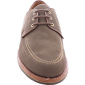 Alden 7351L 3-Eye Mocc Blucher - Clay Nubuck Grain - Front