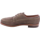 Alden 7351L 3-Eye Mocc Blucher - Clay Nubuck Grain - Image 4