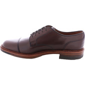 Alden Shoes Men's Derosa Blucher Straight Tip 2172C Dark Brown Vegano - Inside
