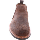 Alden Shoes Men's Slip-On Chukka D2702C Tobacco Reverse Chamois - Front