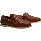 Timberland Men's Lake House Classic 2-Eye Boat Shoe TB0A4187EM6 Rust Full Grain - Inside