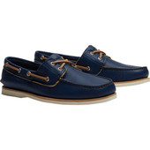 Timberland Men's Lake House Classic 2-Eye Boat Shoe TB0A4187EP1 Dark Blue Full Grain - Inside