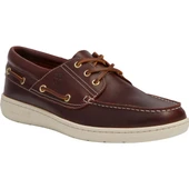 Timberland Men's Portofino Pier Boat Shoe TB0A6CXMEIW Burgundy Full Grain - Main Image