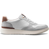 Samuel Hubbard Men's Featherlight Napa Sneaker M1340-110 White Leather - Image 2