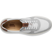 Samuel Hubbard Men's Featherlight Napa Sneaker M1340-110 White Leather - Front