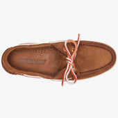 Sebago Women's Portland Nubuck 74121SW-ACO Brown Dk-Yellow Gold - Outer Side