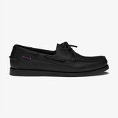 Sebago Men's Docksides Portland 7000H00-924 Total Black - Main Image