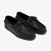 Sebago Men's Docksides Portland 7000H00-924 Total Black - Outer Side
