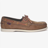 Sebago Men's Docksides Portland Nubuck 7000GA0-ACO Brown Dk-Yellow Gold - Main Image