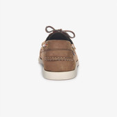 Sebago Men's Docksides Portland Nubuck 7000GA0-ACO Brown Dk-Yellow Gold - Inside