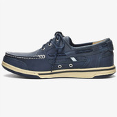 Sebago Men's Triton Three Eyelets 70004Z0-N01 Blue Nite - Front