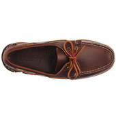 Sebago Men's Docksides Portland Waxed 70000G0-A2O Brown-Honey - Outer Side