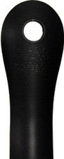Metal Shoe Horn 16 in - Made in the USA - Classic Black-Silver Dad - Back