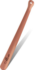 Metal Shoe Horn 16 in - Made in the USA - Madison Pink-Black Mom - Main Image