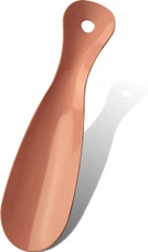 Metal Shoe Horn 8" Inches - Made in the USA - Glossy Finish XT - Main Image