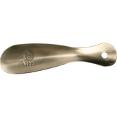Metal Shoe Horn 8 in - Made in the USA - Antique Brushed Nickel Alden - Main Image