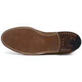Alden 9693F Leisure Penny Loafer - Snuff Suede - Top