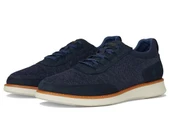 Florsheim Men's Launch Knit Elastic Lace Moc Toe Slip-On 14442-410 Navy - Main Image