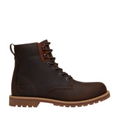 Timberland Men's Britton Falls Mid Waterproof Boot TB0A5RK5W01 Dark Brown Full Grain - Main Image