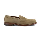 Alden Men's 6174F - Leisure Penny - Tan Suede - Image 2