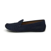 Cole Haan Women's W19478 - Evelyn Driver Vintage Indigo Per - Image 3