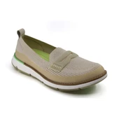 Cole Haan Women's W21818 - 4.ZERØGRAND Stitchlite Loafer White Cap Gray Knit/Paradise - Main Image