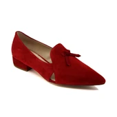 Cole Haan Women's W24684 - Viola Skimmer Red Dahlia Suede - Main Image