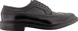 Alden Men's 9751 - Long Wing Blucher - Black Shell Cordovan