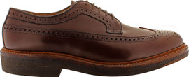 Alden Men's 97720 - Long Wing All Weather Walker - Dark Brown Smooth Calfskin