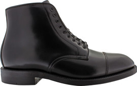 Alden Men's 4065 - Cap Toe Boot - Black Shell Cordovan - The