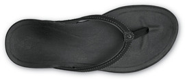 Olukai Women's HO‘ŌPIO 20294-OXOX Onyx-Onyx