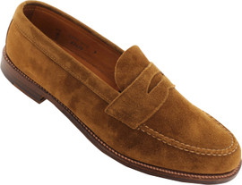 Alden Suede Loafers | Shop Men's Suede Alden Loafers Online - The 