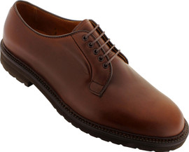 Alden Men's 9432S - Plain Toe Blucher - Brown Chromexcel Loading Image