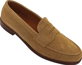 Alden Men's 6244F - UPL Handsewn on the Last Flex Welt - Tan Suede Loading Image