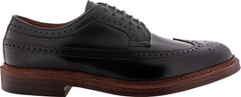 Alden Shoes Men's Long Wing Blucher D8515 Black Calfskin