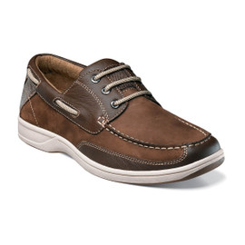 Florsheim Men's Lakeside Ox Moc Toe 13157-200 Brown - The Shoe Mart