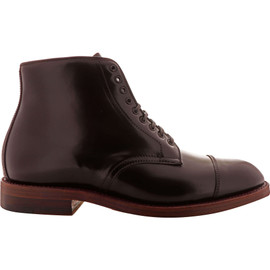Alden Men's 4065 - Cap Toe Boot - Black Shell Cordovan - The Shoe Mart