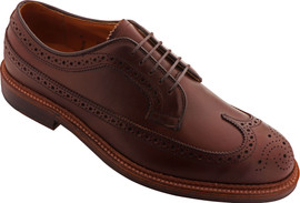 Alden Men's 976 - Long Wing Blucher - Brown Calfskin - The